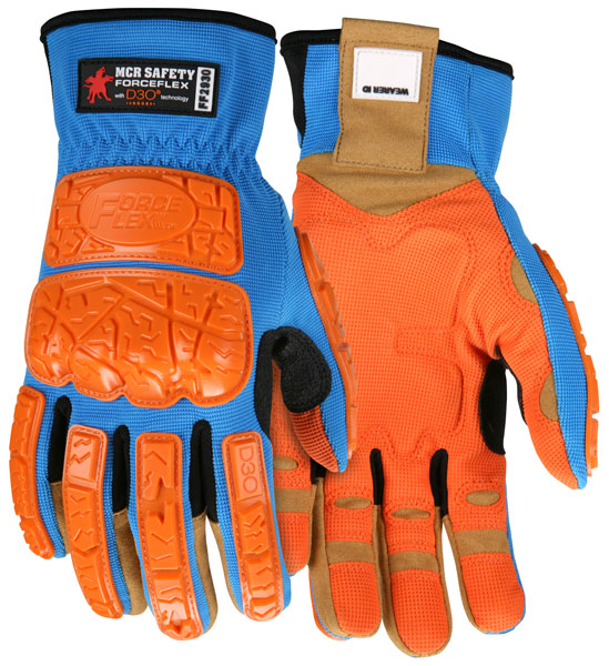 MCR Safety Forceflex® MultiTask D3o® Gloves