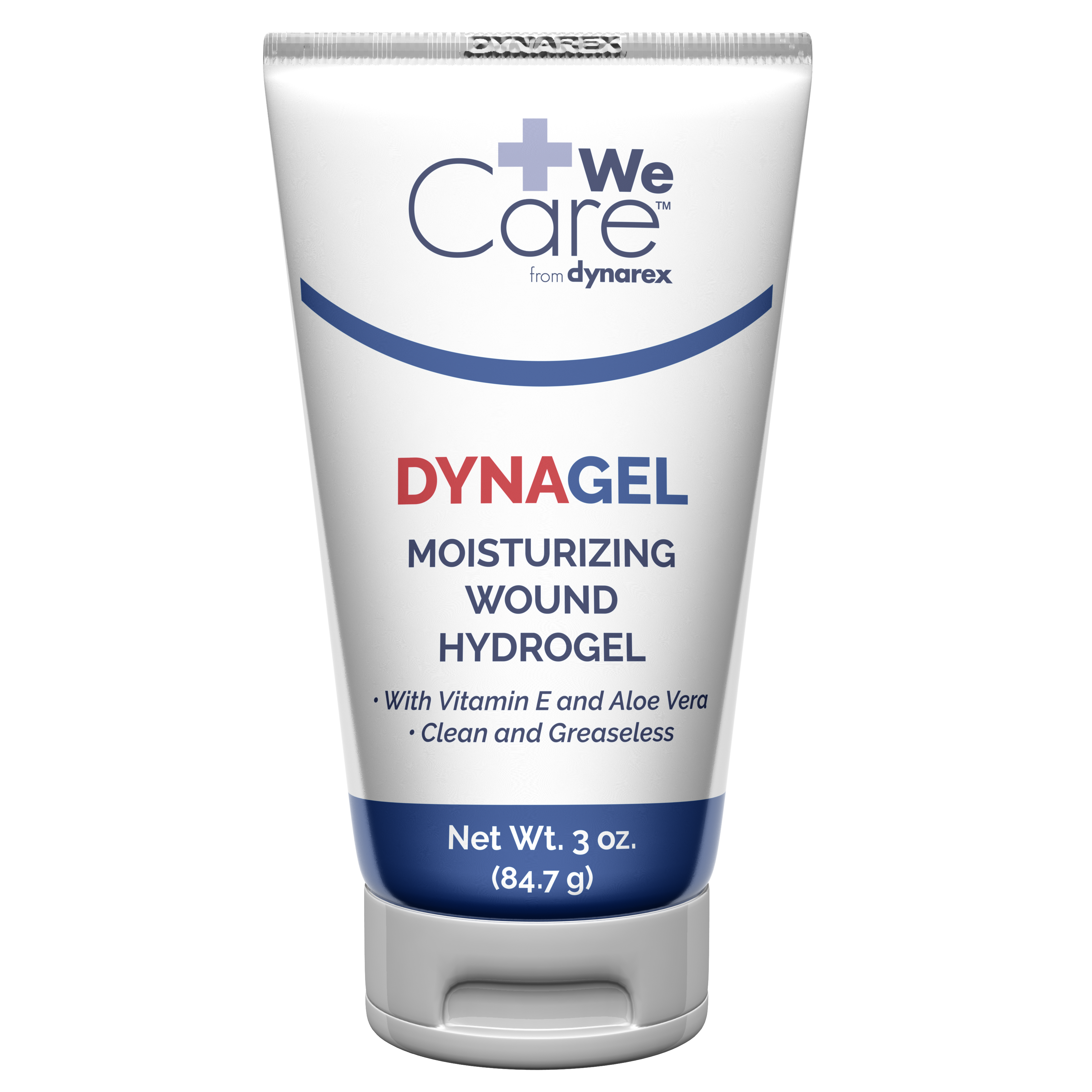 1280 Dynarex®DynaGel保湿伤口水凝胶，3盎司管