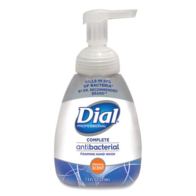 02936 Dial®Complete®低过敏性泡沫洗手液- 7.5盎司