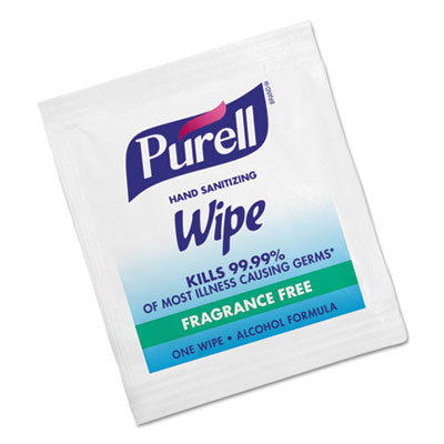 #9021-1M Purell®单独包装即时洗手湿巾，1000支