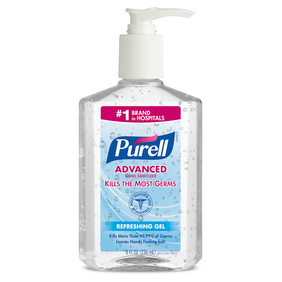 9652-12 Purell®即时洗手液，8盎司