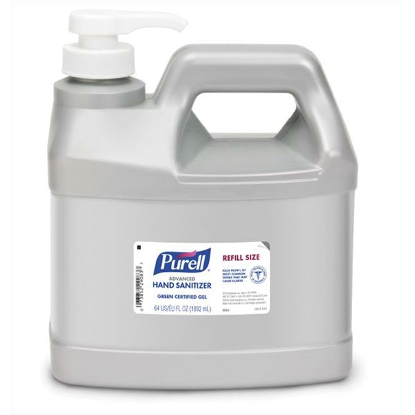 9684-04 Purell®高级洗手液凝胶- 64盎司