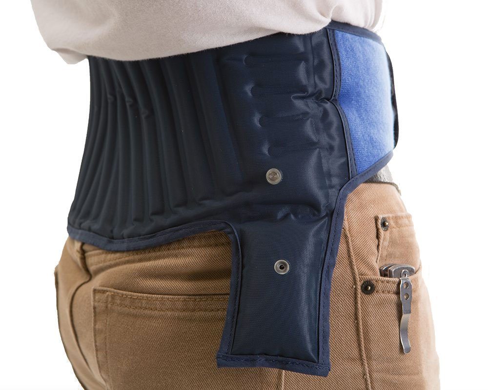 # Dip Belt Impacto®空气带椭圆形Dip带充气腰椎支撑系统