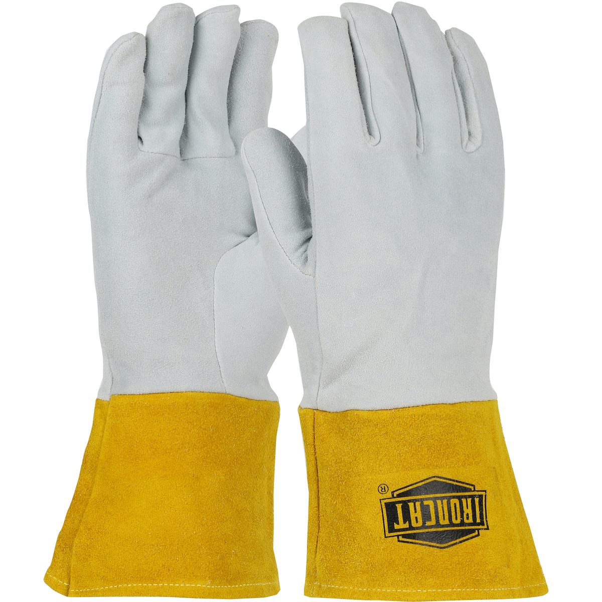 6130 PIP® Ironcat Premium Top Grain Deerskin Leather Tig Welder's Glove with Kevlar Stitching and 4in Split Leather Gauntlet Cuff