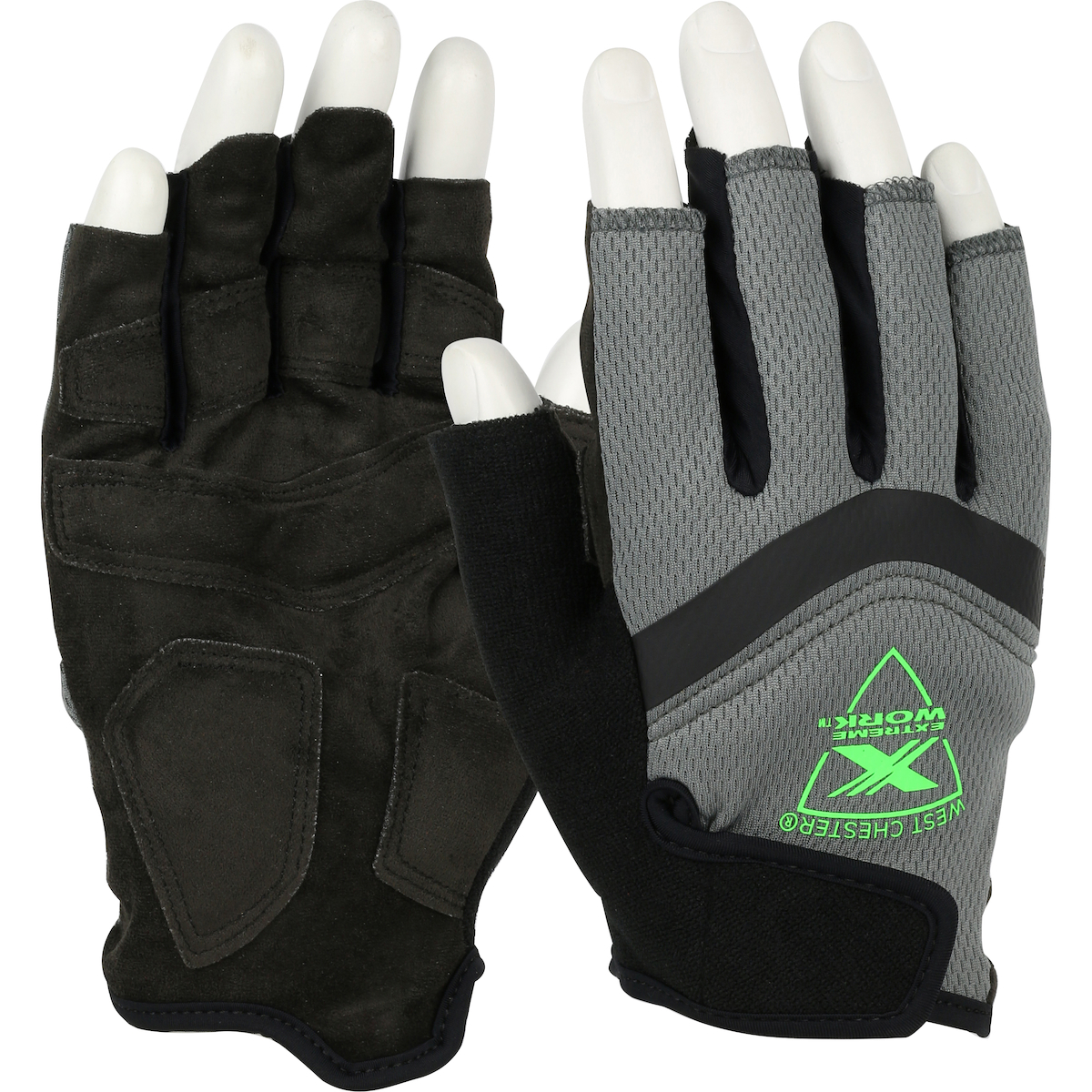89307 PIP® West Chester® Extreme Work® 5 Dex™ Fingerless Gloves