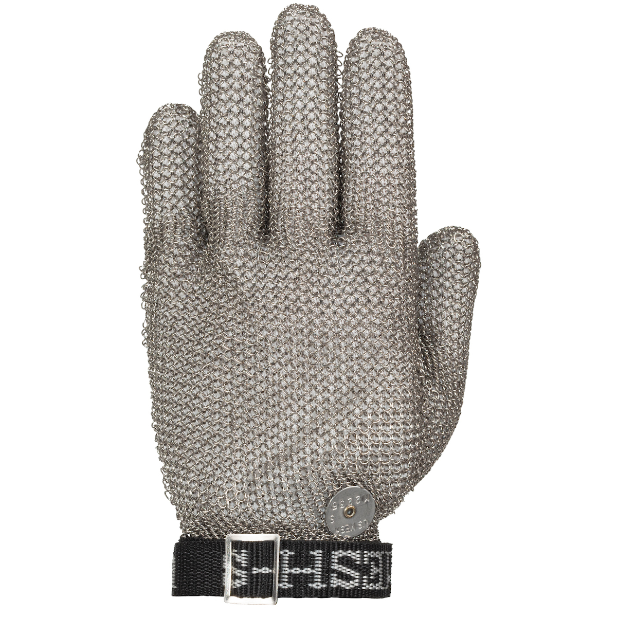USM-1105 US Mesh®不锈钢网手套可调节带-手腕长度