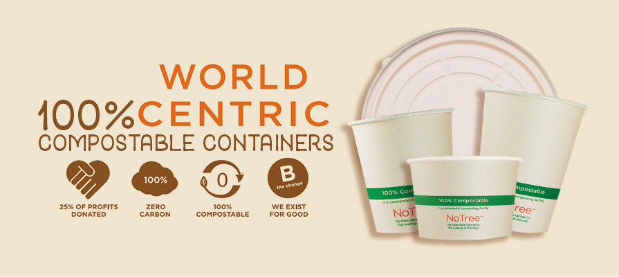 World Centric®可堆肥餐饮服务产品
