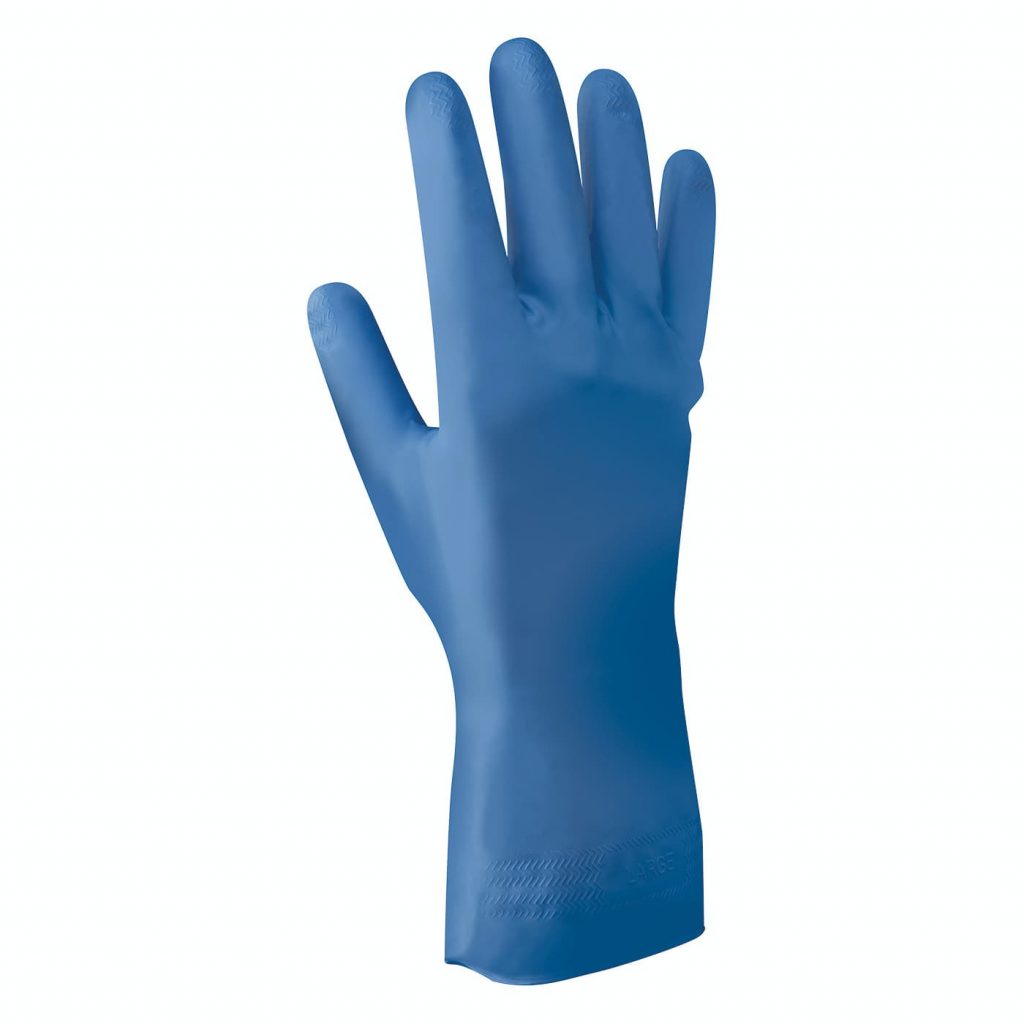 Showa® Atlas® 707FL Unsupported Flock Lined  11-mil 12-inch Nitrile Gloves -