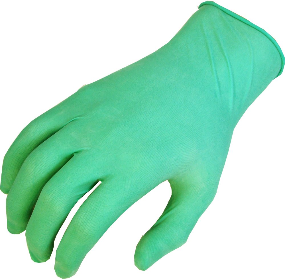 1005昭和®一次性使用绿色粉末乳胶手套