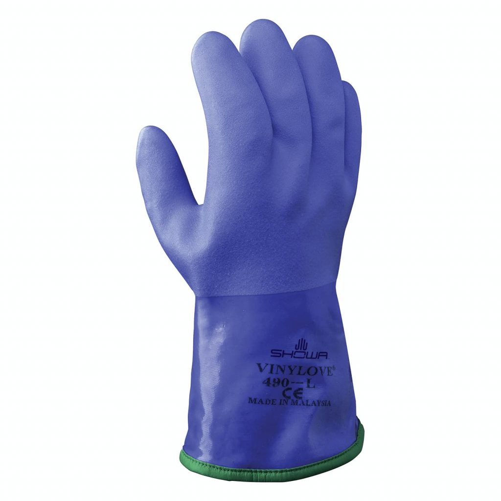 昭和®490全PVC三浸绝缘耐化学品手套