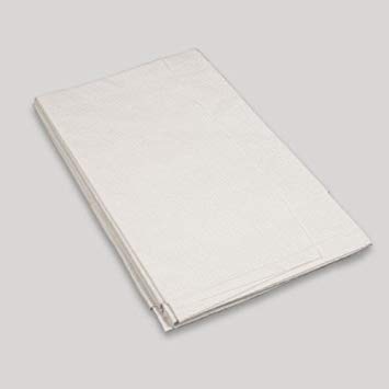 Dynarex®2层白色纸巾40 ' x 90 '悬垂床单
