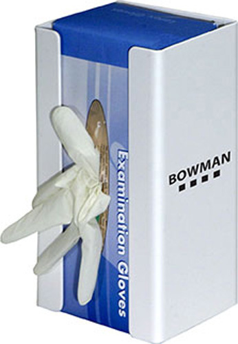 GC-018: Bowman White Sintra单手套盒分配器