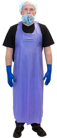 #DAV06-35X45-DC安全区域®35x45蓝色模切6毫米乙烯基围裙