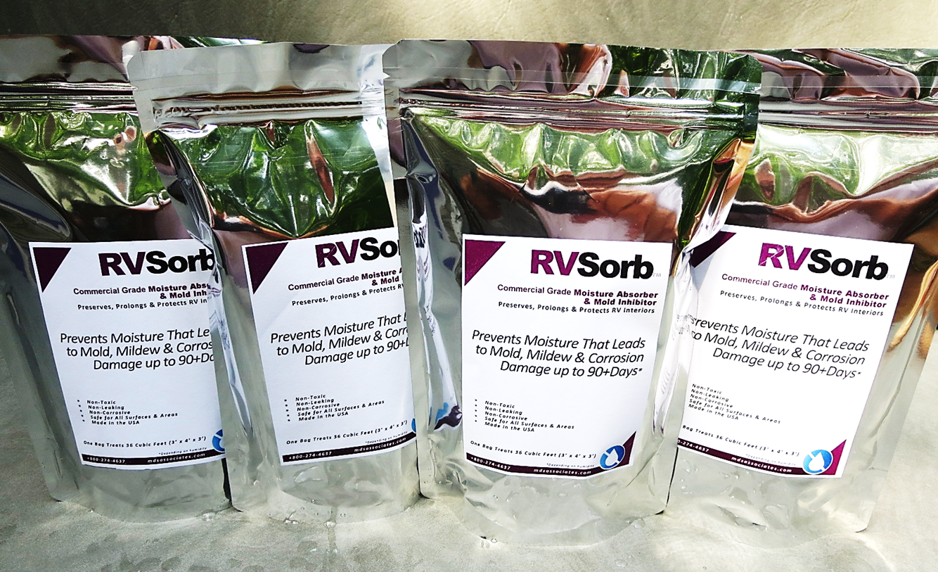 RVSorb™商业级吸湿剂和霉菌防锈剂包