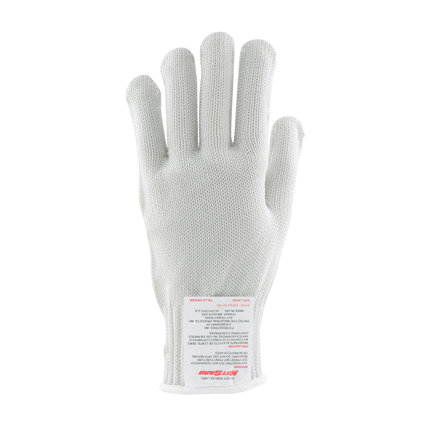 # 22 - 730 PIP®Kut-Gard®烯烃纤维混纺无缝Knit Glove - Light Weight