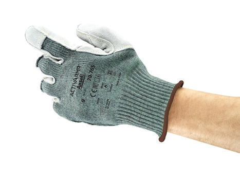 70-765 Ansell®ActivArmr®70-765皮革加强切割和耐热工作手套