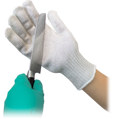 #GSBG-SIZE安全区域光谱包裹不锈钢芯切割安全针织手套