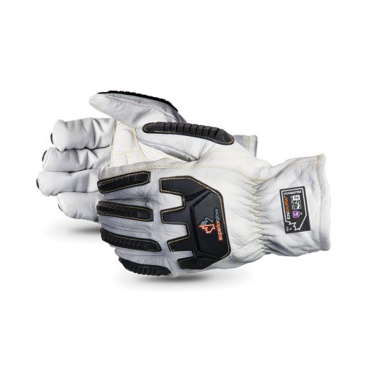 378年gkgtvbe Glov优越e® Endura® Cut-Resistant Goatskin Anti-Impact Thinsulate-Lined Winter Driver Gloves
