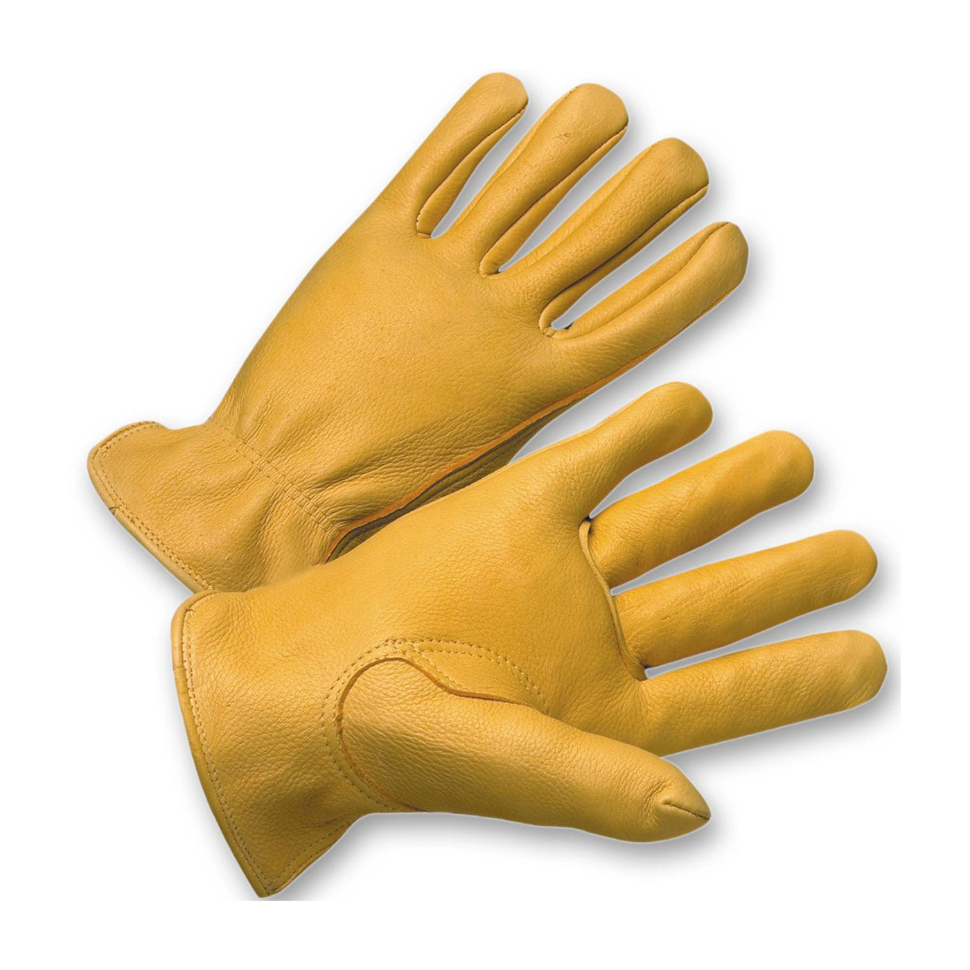 9925 k PIP®常规级高级谷物鹿皮Leather Drivers Glove w/ Keystone Thumb