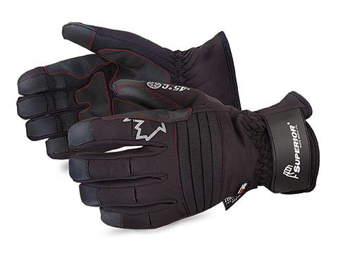 SNOWD388V -高级手套Snowforce™豪华极寒商用冬季手套，带PVC Clarino®Palms