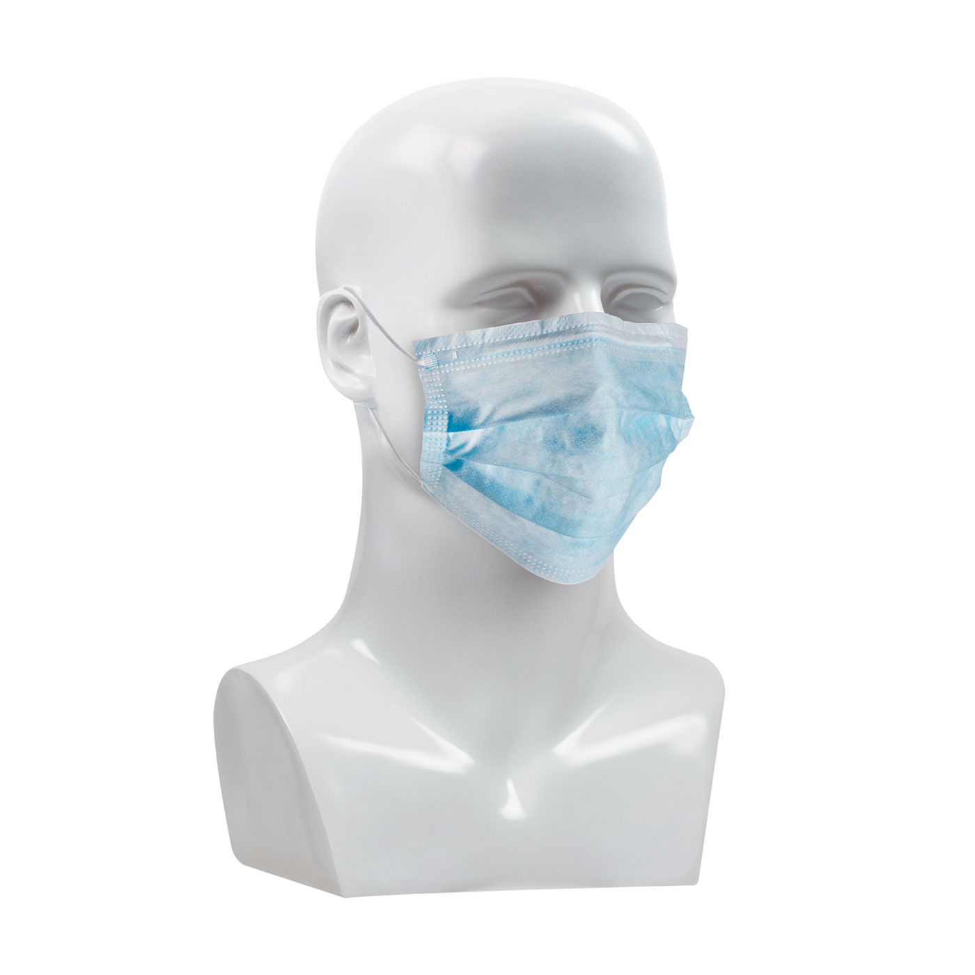 270-4000 PIP®3层一次性褶皱低致敏高细菌过滤效率耳环口罩