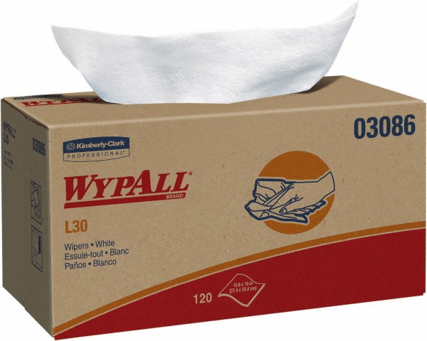 03086 Kimberly Clark® Professional Wypall®  L30 Disposable General Purpose Wipers