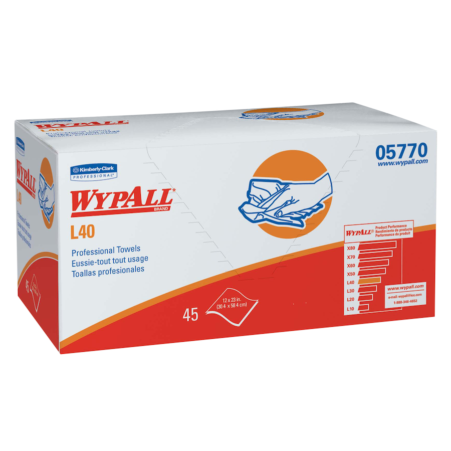 金伯利Clark® Professional Wypall®  05770 L40 Disposable Professional Towels