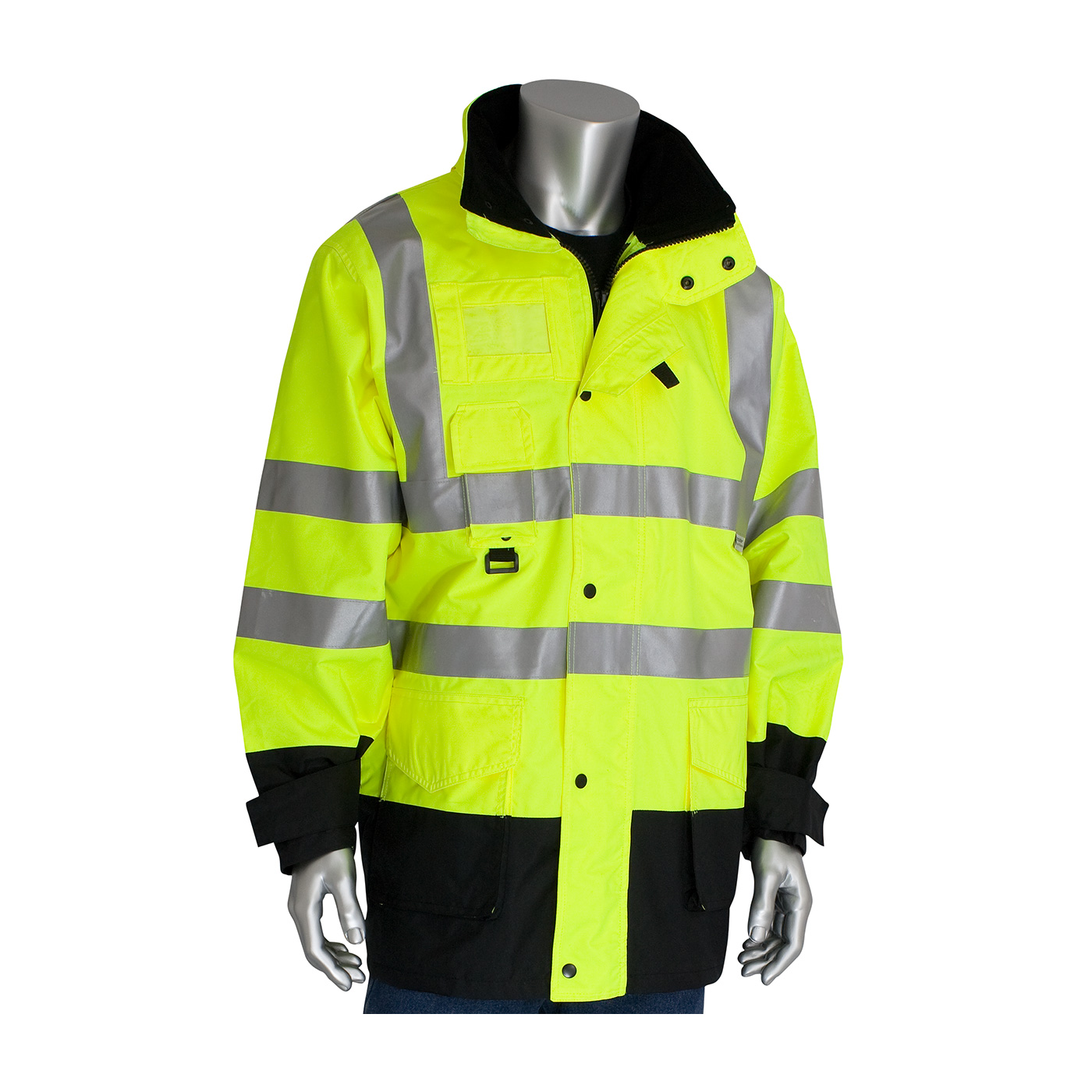 PIP®ANSI Type R Class 3 All Conditions 7-in-1 Coat with Inner Jacket and Vest Combination