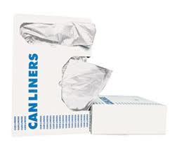 Boardwalk®45-Gal白色40 ' x 46 ' x重型卷垃圾袋