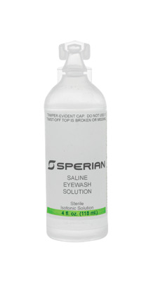 Fend-all®4盎司瓶装Sperian无菌生理盐水个人洗眼液