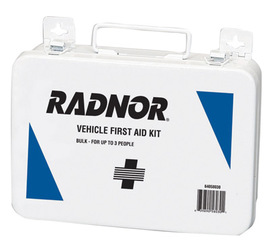 Radnor®3人车辆急救箱在金属案件