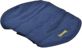 OccuNomix蓝色MiraCool®棉硬帽垫，带挂钩和环封