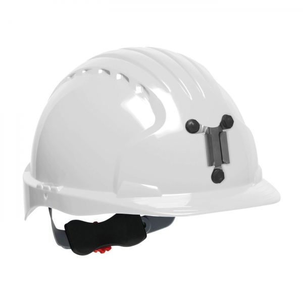 280-EV6151M PIP®JSP®进化®6151豪华采矿安全帽:白色