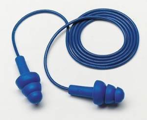 3M™多用途E-A-R™UltraFit™三法兰泡沫金属可检测绳耳塞