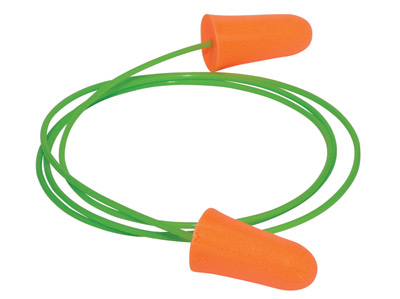 Moldex®一次性使用Mellows™锥形泡沫绳状耳塞
