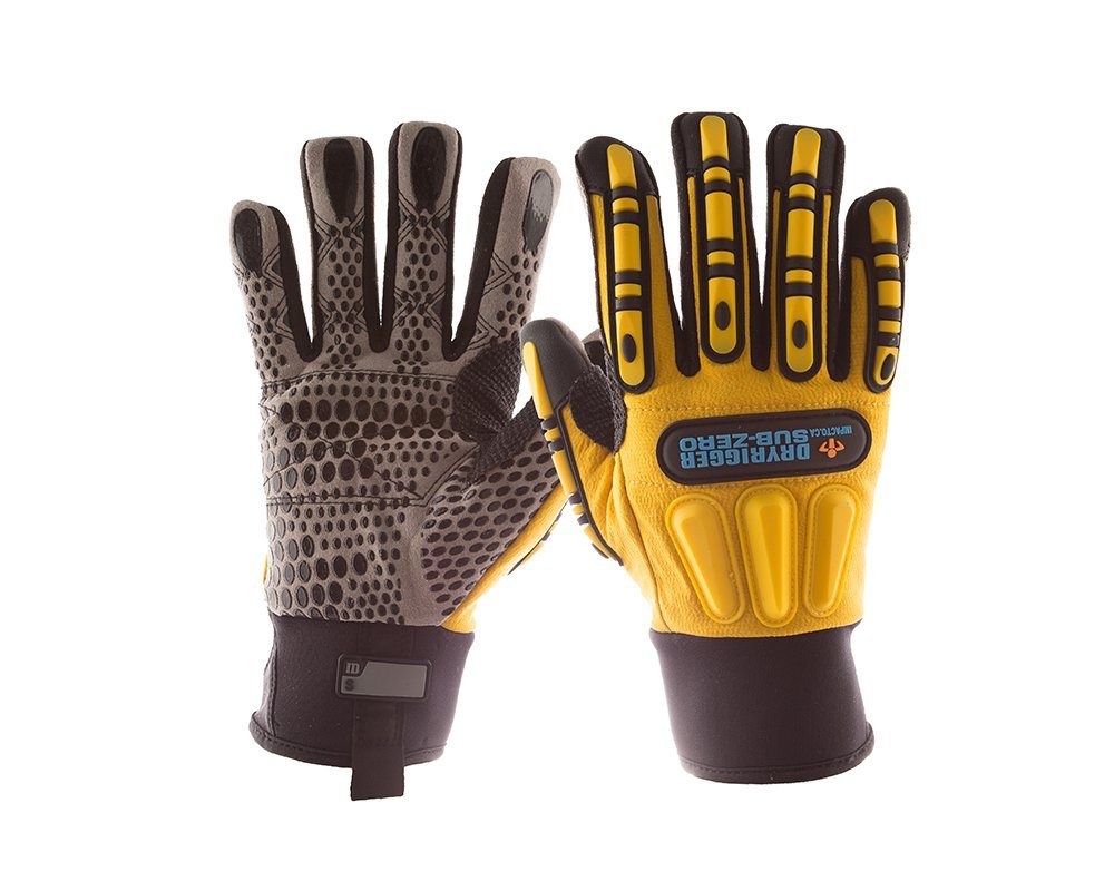 #WGWINRIGG Impacto®Dryrigger系列零以下手套，含100克稀硫酸酯