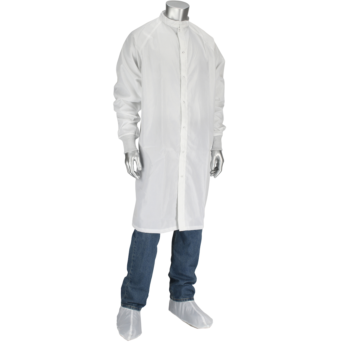 CFRC-74WH-5PK统一技术™Altessa网格ISO 5(100级)洁净室连衣裙-白色