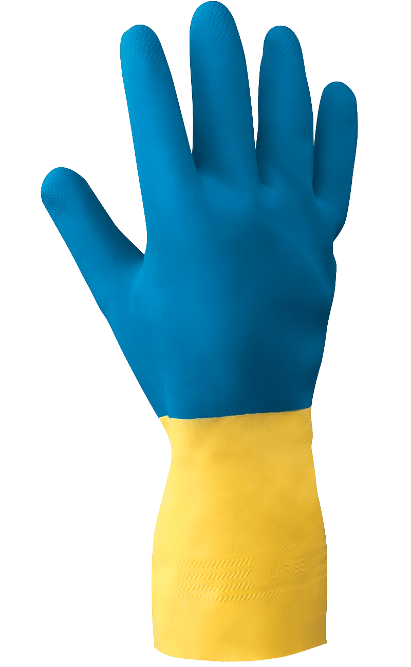 CHMY昭和®无支撑22密耐化学氯丁橡胶天然橡胶手套