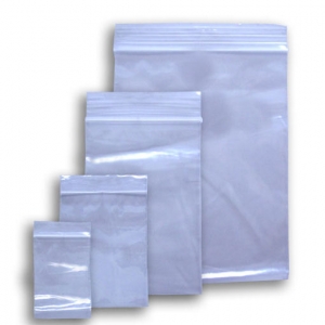 ValuBran拉链密封4毫升塑料袋(24英寸x 24英寸)