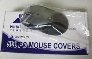 PS405清楚布鲁泰克tion® Disposable Computer Mouse Protector Sleeve Covers