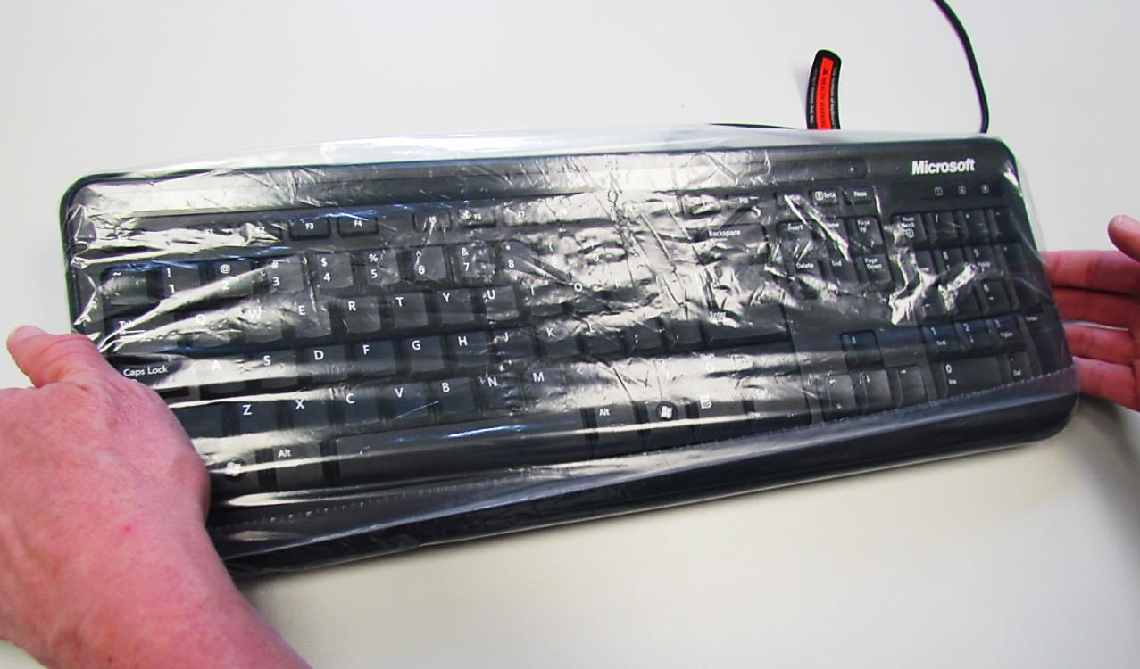 ValuBran 1-Mil食品级聚乙烯键盘套