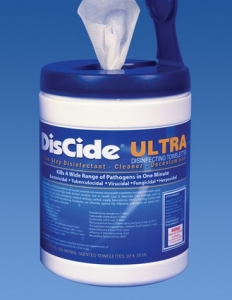 disecide®超消毒湿巾，6 ' x 6.75 '