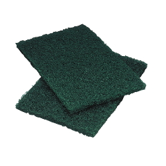 186木板路重型6 ' x 9 '绿色重型冲刷垫