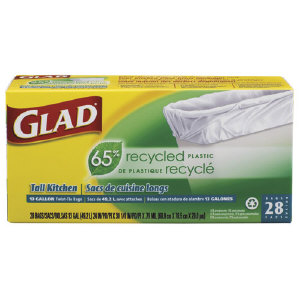 Glad®回收高厨房袋