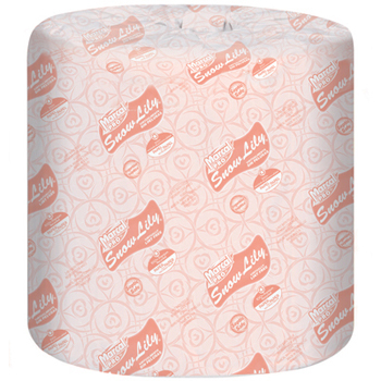 雪百合再生沐浴纸巾，Marcal®Pro™雪百合标准沐浴纸巾卷