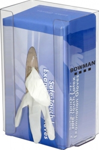 GP-020: Bowman大容量透明PETG塑料单手套盒分配器与柔性弹簧