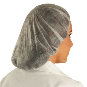 Keystone®一次性白色聚丙烯蓬松帽(Poly Bagged)