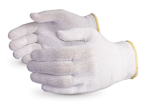 #STNCF -高级手套®羽重防静电长丝尼龙洁净室防静电手套