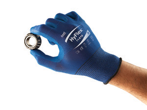 11818 Ansell®HyFlex®11-818 FORTIX™蓝色涂层防护蓝色尼龙氨纶针织手套