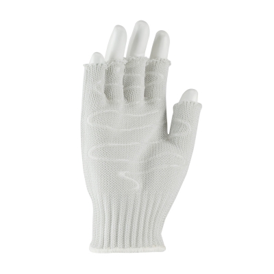#22-615 PIP® Kut-Gard® PolyKor Animicrobial Seamless Knit Glove with Silagrip Coating on Palm - Half-Finger
